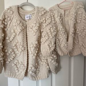 Chicwish Mommy and Me heart sweaters